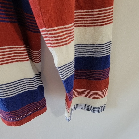 Madewell Women's Plus Size Sweatshirt 2X Multicolored Stripe Long Sleeve Cozy - Picture 9 of 12